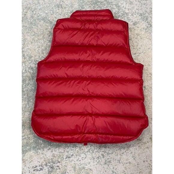 J Crew Vest Womens Small Red Puffer Down Fill Quilted Sleeveless Jacket Winter - Picture 7 of 7